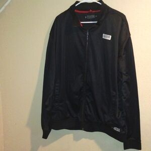 Men's Black Coogi Full Zip Jacket Y2K XXXL